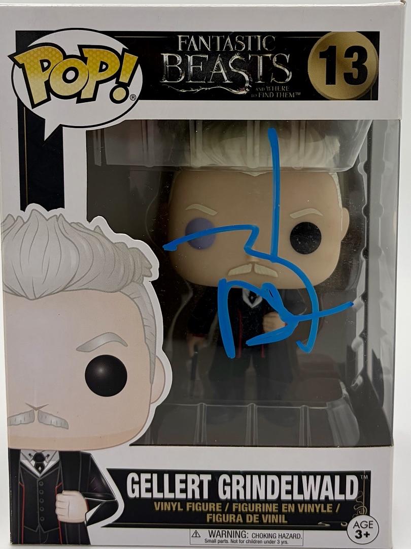 Johnny Depp Signed "Gellert Grindelwald" Funko Pop #13 (Fantastic Beasts) - Beckett COA